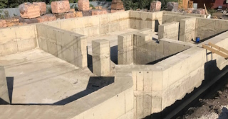 Фундамент с цокольным этажом под ключ заказать в Валуйках - фундамент цокольный этаж под ключ цена от 7234 руб за м2