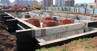 Фундаменты промышленных зданий в Валуйках цена от 24802 руб. - заказать строительство фундамента промздания под стальные колонны